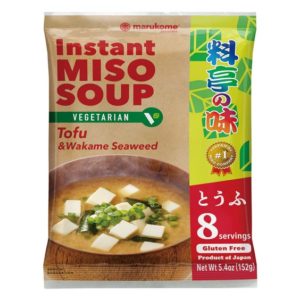 INSTANT MISO SOUP VEG. TOFU 8P "MARUKOME" 152G