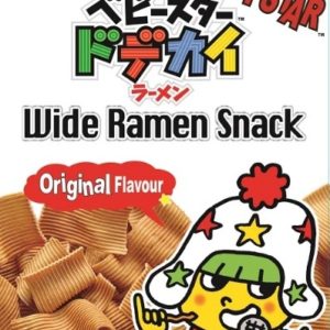 BABYSTAR WIDE RAMEN SNACK ORIGINAL "OYATSU" 75G