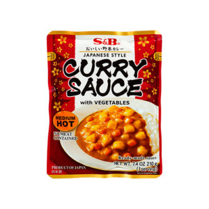 CURRYSAUCE GEMÜSE MED-HOT "SB" 210G