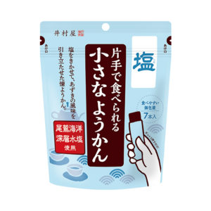 KATATEDE TABER. CHIISANA YOKAN SHIO 7P "IMURAYA" 98G
