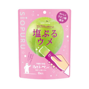 ONE PUSH JELLY SHIO PURU UME 6P "IMURAYA" 90G