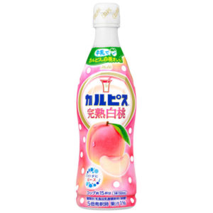 CALPIS CONCENTRATE WHITE PEACH "ASAHI" 470ML