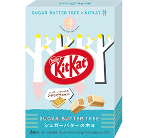 KITKAT SUGAR BUTTER TREE 6P "NESTLE" 67.8G