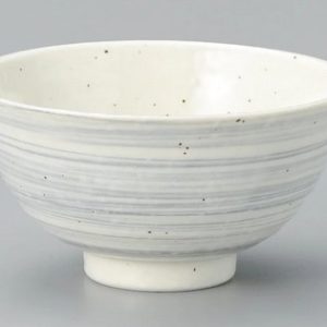 CHAWAN CHUHIRA UZUKOBIKI GRAY 11.2X5.5CM