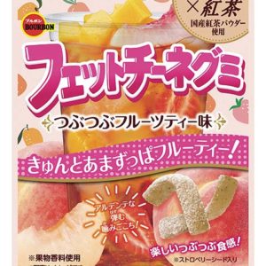 FETTUCCINE GUMMI TSUBUTSUBU FRUITS TEA "BOURBON" 47G