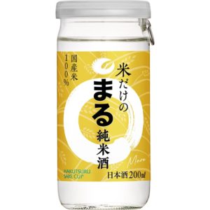 SAKE CUP KOMEDAKE MARU JUN. 13.9% "HAKUTSURU" 200ML