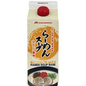 RAMEN SOUP TONKOTSU STYLE "MARUTOMO" 500ML