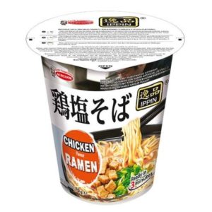 IPPIN SHIOTORISOBA CHICKEN RAMEN CUP "ACECOOK" 70G