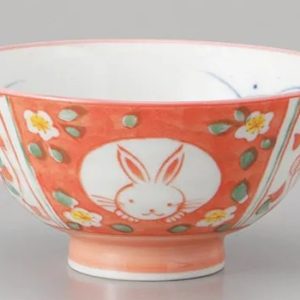 CHAWAN CHUHIRA MADORI USAGI AKA 11.5X5.5CM