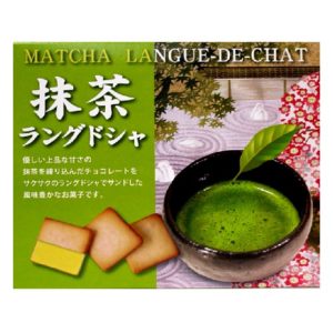 LANGUE DE CHAT MATCHA 10P "NIKKO SHOKUHIN" 90G