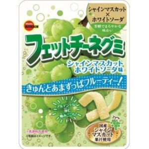 FETTUCCINE GUMMI SHINE MUSCAT SODA "BOURBON" 47G