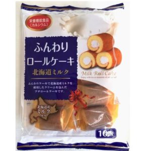 ROLL CAKE HOKK.MILK 10P "YAMAUCHI" 140G