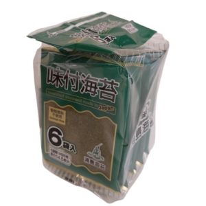 AJITSUKE NORI 6PACKS "URASHIMA" 15.6G