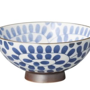 CHAWAN OHIRA TAKO KARAKUSA FUKAMARU 12.3X6.5CM