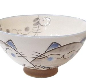 CHAWAN OHIRA KOBIKI MIKE 12.3X6.7CM