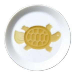 EGARA GA UKIDERU SHOYUZARA KAME 8.2XH1.8CM