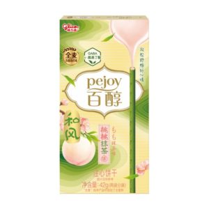 PEJOY STICKS PEACH MATCHA "GLICO" 42G