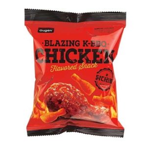 BLAZING K-BBQ CHICKEN FLAVORED SNACK "GUGEN" 60G