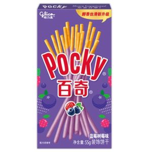 POCKY BLUEBERRY&RASBERRY CREAM "GLICO" 55G