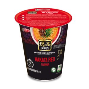 IPPIN HAKATA RED SPICY RAMEN CUP "ACECOOK" 73G