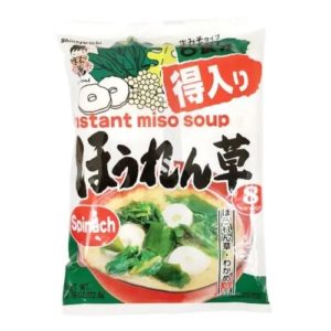 INSTANT MISO SOUP SPINACH 8P "MIYASAKA" 152.8G