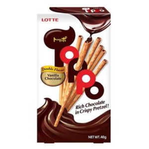 TOPPO DOUBLE VANILLA CHOCOLATE "LOTTE" 40G