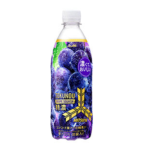 TOKUNO GRAPE SQUASH "ASAHI" 500ML