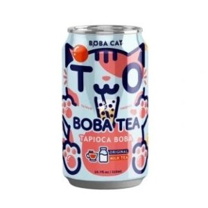 BOBA TEA TAPIOCA ORIGINAL MILK TEA "BOBACAT" 315ML