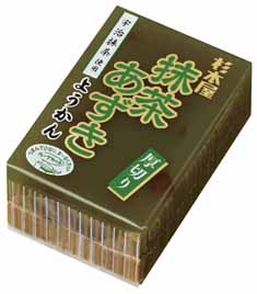 YOKAN MACCHA AZUKI ATSUGIRI 1P "SUGIMOTOYA" 150G
