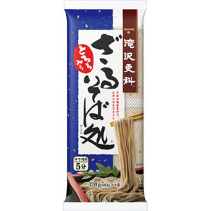 TAKIZAWA SARASHINA ZARU SOBA DOKORO "NISSHIN" 320G