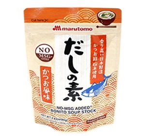 DASHI NO MOTO KATSUO EU NO MSG "MARUTOMO" 80G