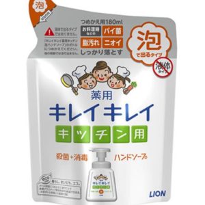 KIREI KIREI KITCHEN AWA HAND SOAP REFILL "LION" 180ML