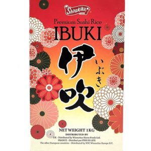 PREMIUM SUSHI RICE IBUKI "SHIRAKIKU" 1KG