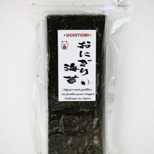 ONIGIRIYO YAKINORI 1/3KIRI 30P UCHITOMI "KOBAYASHI" 30G