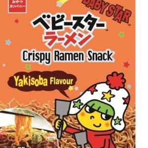 BABYSTAR CRISPY RAMEN SNACK YAKISOBA "OYATSU" 75G