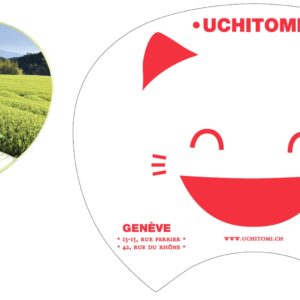 UCHIWA CHA CYCLE UCHITOMI 335X237MM