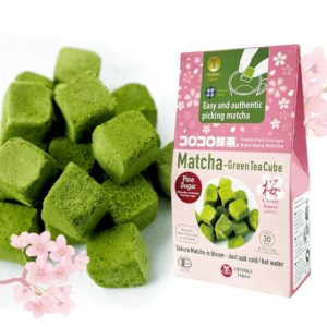KOROKORO MATCHA SAKURA SWEET CUBE 30P"CHANOKA"12G
