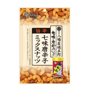 ISOGORO SHICHIMI TOGARASHI MIX NUTS "STYLE NUTS" 60G