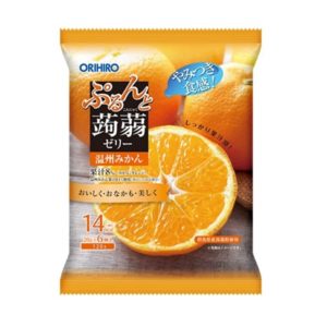 PURUN KONJAC JELLY UNSHU MIKAN 6P "ORIHIRO" 120G