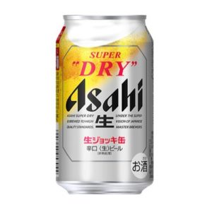 ASAHI SUPER DRY JOCKEY CAN 5% "ASAHI" 340ML