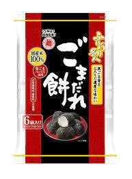 FUNWARI MEIJIN GOMADARE MOCHI "ECHIGO" 60G