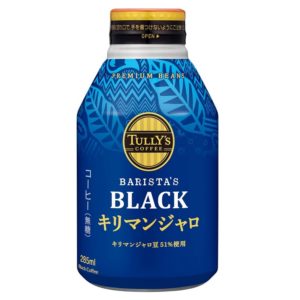 TULLY'S COFFEE BLACK KILIMANJARO "ITOEN" 285ML
