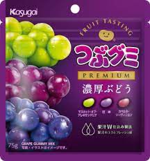 TSUBU GUMMY PREMIUM NOKO BUDO "KASUGAI" 75G