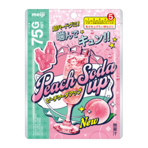 PEACH SODA UP GUMMY "MEIJI" 75G