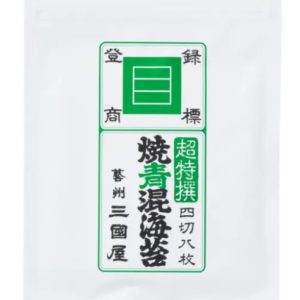 CHOTOKUSEN YAKI AOMAZE NORI 4GIRI 8P "MIKUNIYA" 6G
