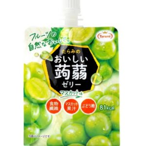 OISHII KONJAC JELLY MUSCAT POUCH "TARAMI" 150G