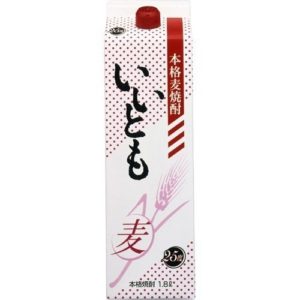 IITOMO PACK MUGI SHOCHU 25% "UNKAI" 1.8L