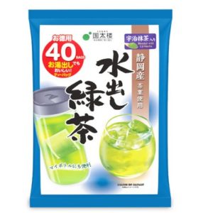 UJI MACCHA IRI MIZUDASHI RYOKUCHA 40P "KUNITARO" 140G