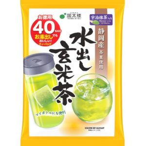 UJI MACCHA IRI MIZUDASHI GENMAICHA 40P "KUNITARO" 140G