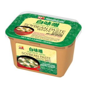 SOYBEAN PASTE WHITE SHIRO MISO "HANAMARUKI" 500G